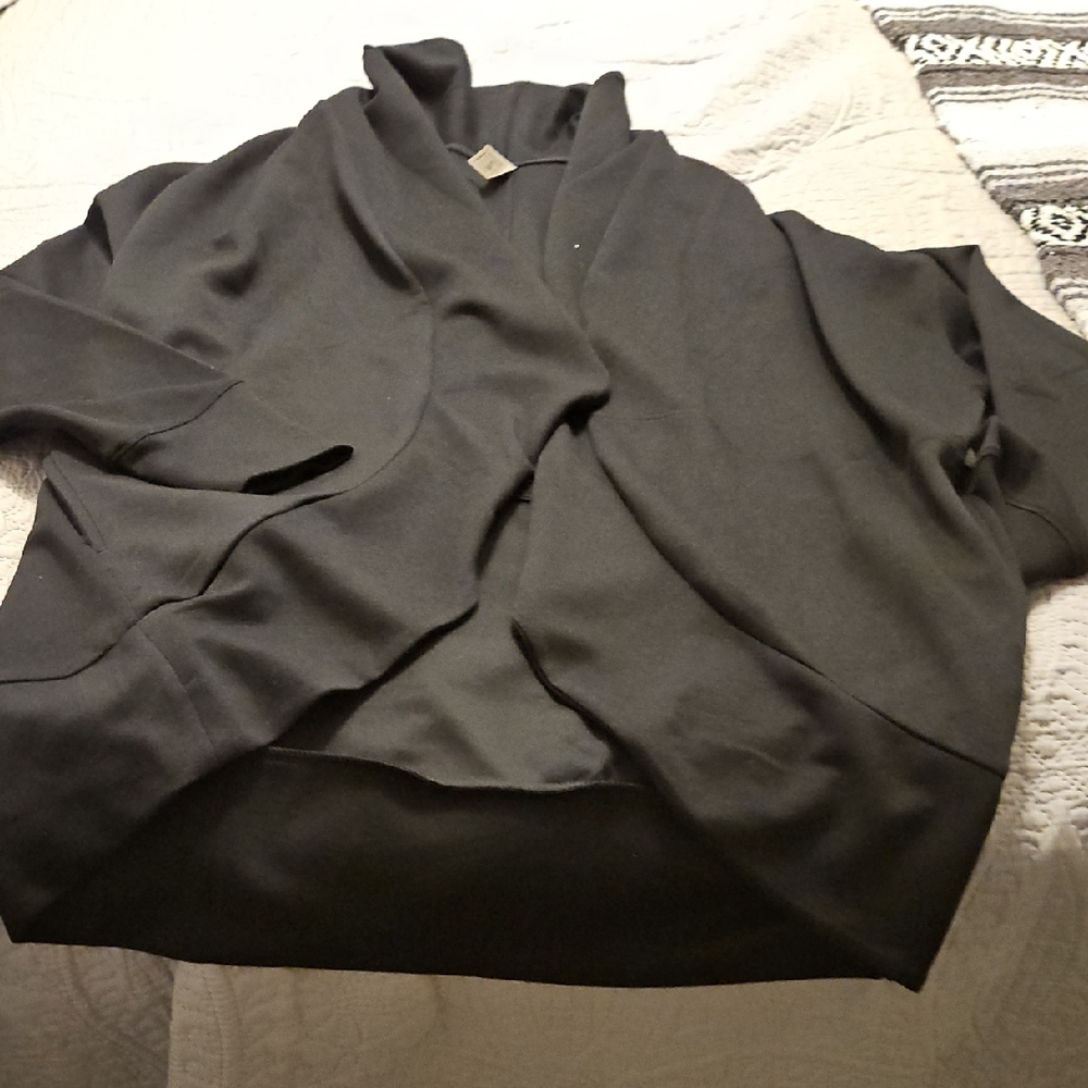 Yogalicious Classic Black Cardigan